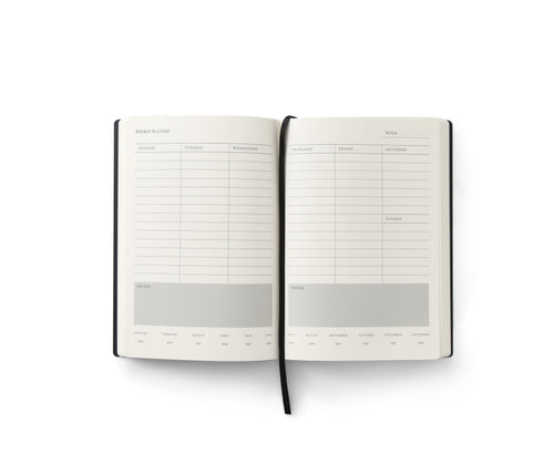 Printworks Weekplanner - Timeless - Zwart - vtwonen shop