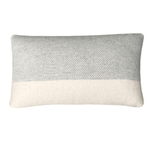 Malagoon kussen Easy nature - grijs - 35x60cm wol