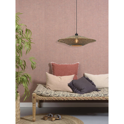 GOOD&MOJO hanglamp Bali - bruin - Ø60cm - vtwonen shop