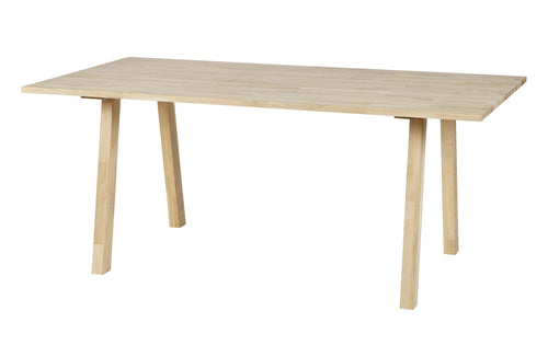 WOOOD tafelblad incl. a-poot Tablo - Onbehandeld - Eiken - 74,4x200x90 - vtwonen shop