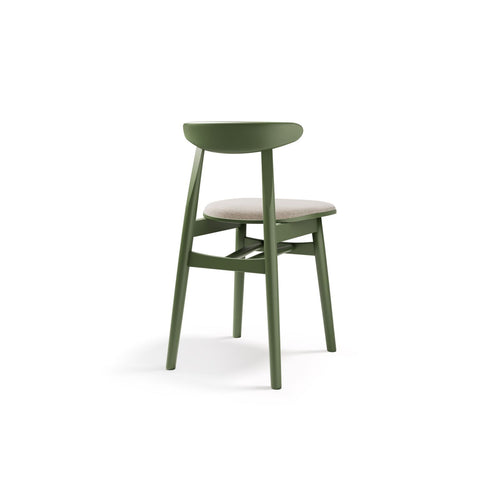 Set van 2 stoelen Bony structurele stof zand - 47x42x80cm
