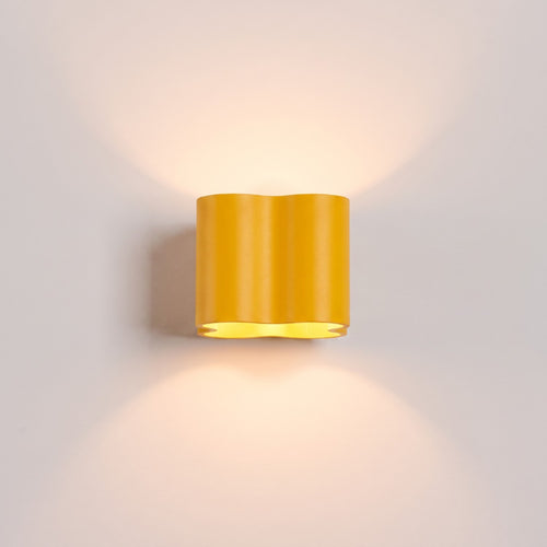 Sollux Lighting Wandlamp OVIO geel G9 - 12x14,5x10cm
