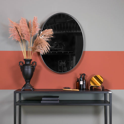 Spinder Design spiegel Donna Oval - Zwart