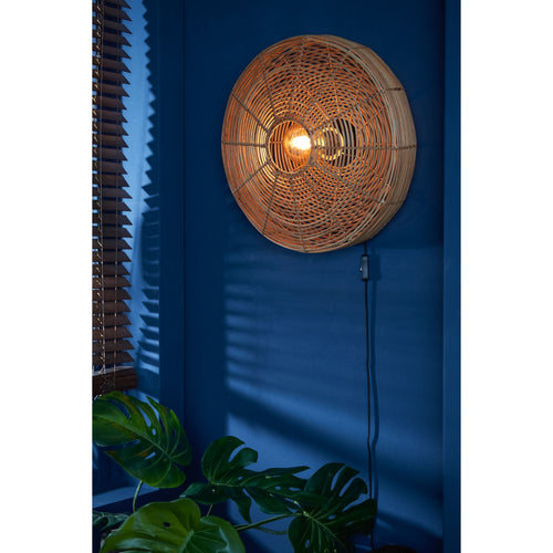 Light & Living wandlamp Mataka - bruin - 51x51x21cm - vtwonen shop