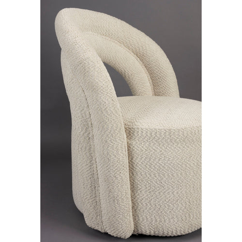 Dutchbone Seina Fauteuil Swivel Beige - vtwonen shop