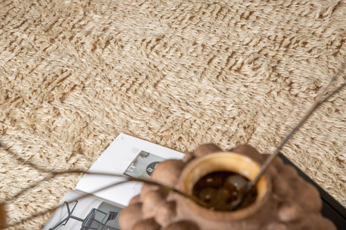 Rebellenclub Vloerkleed Vera - 300 x 200 cm - Beige - vtwonen shop