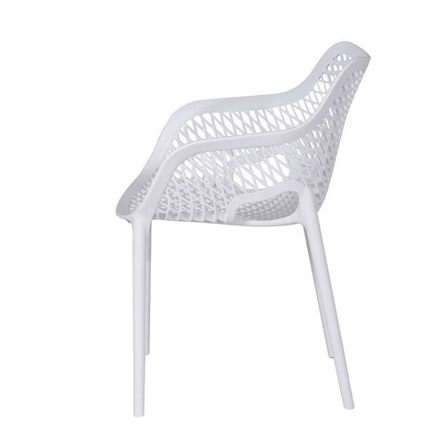 Garden Impressions tuinstoel Air XL wit stapelbaar - vtwonen shop