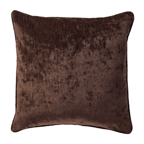 Dutch Decor - KUSSENSET - 4-delig - Soft Elegance - 45x45 cm - inclusief binnenkussens - bruin