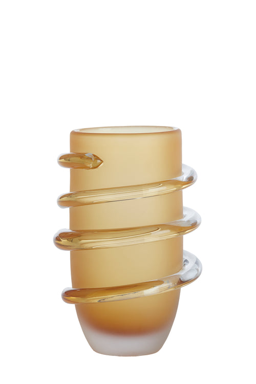 Light & Living vaas ODATE - Ø16.5x25cm - geel - vtwonen shop