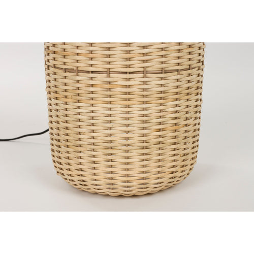 Housecraft Living Jude Vloerlamp Rotan - Bruin - vtwonen shop