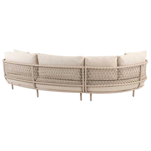 4 Seasons loungebank Sardinia latte kleurig - 2-delig - vtwonen shop