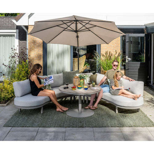 Garden Impressions Loungeset Mallorca 3-delig - taupe