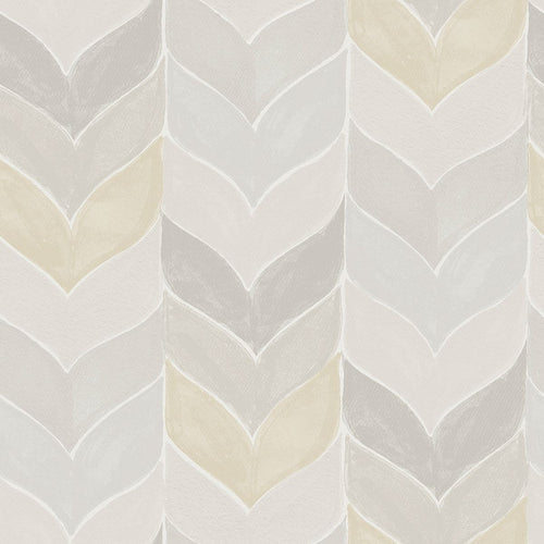 Sanders & Sanders behang grafisch motief beige en grijs - 53 cm x 10,05 m - 640737