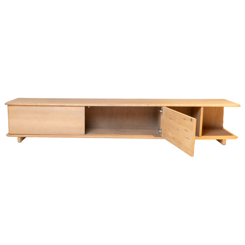 DÉJA Living Tv-meubel Wira - Naturel Eiken - 200x40x35cm