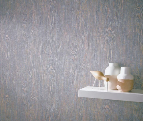 Erismann behang plankjes hout grijs - 53 cm x 10.05 m - 661478 - vtwonen shop