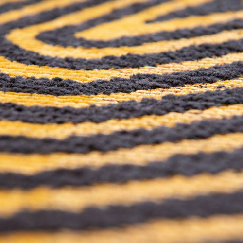 Louis De Poortere vloerkleed Black Gold - bruin - 240x240cm