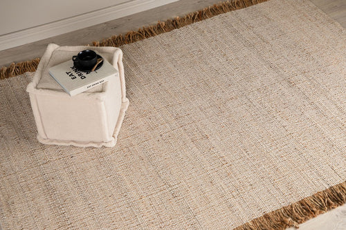 Rebellenclub Vloerkleed Palermo - 400 x 300 cm - Naturel Jute