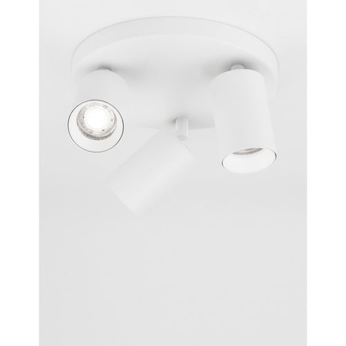 Nova Luce TOD Plafondspotjesclusters Zandwit GU10 3x10W