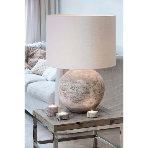 Light & Living lampenkap Livigno - wit - Ø40cm - vtwonen shop