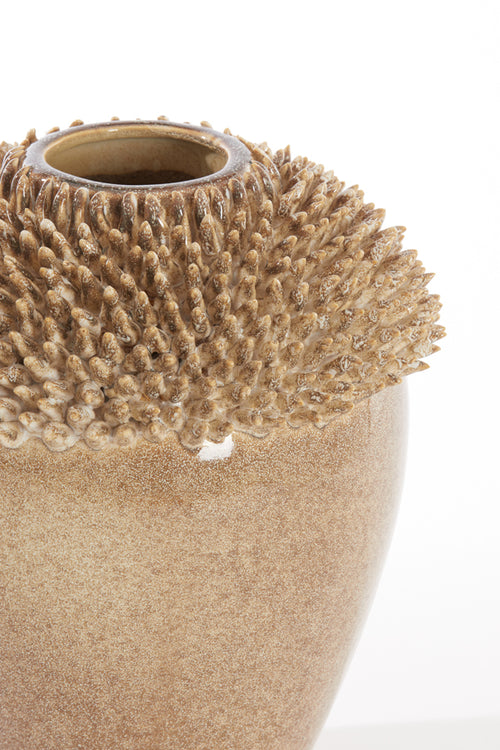 Light & Living vaas SANGKU - 28x27.5x31.5cm - bruin