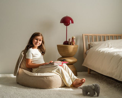 Wigiwama Konijn Zitzak - Beige - vtwonen shop