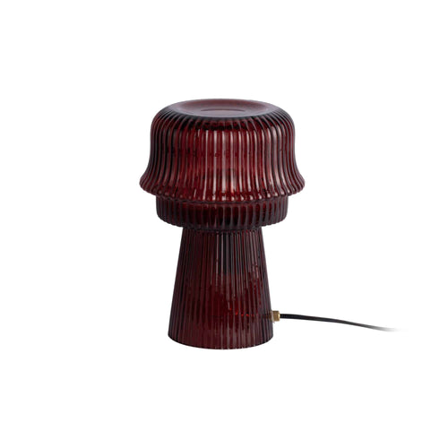Leitmotiv tafellamp Cadiz Corded - rood - Ø18cm
