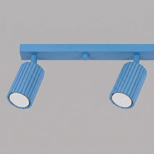 Sollux Lighting Plafondlamp KARBON 4L azuur - 81x6,5x16,5cm