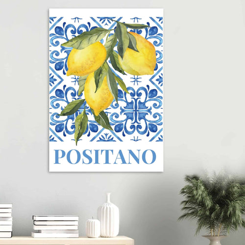 Artfulprints  Fruits - Lemon tree in Positano   poster 70x100 cm - vtwonen shop