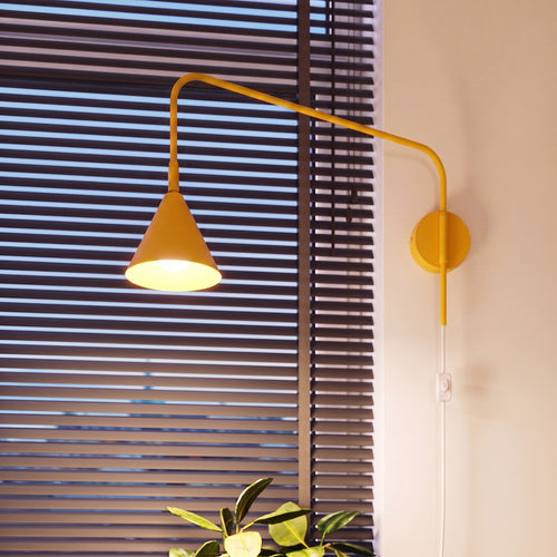 Sollux Lighting Wandlamp NOX geel - 14x61x30cm