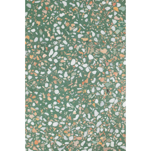 Zuiver Victoria Bijzettafel Rond 41 cm Terrazzo Groen - vtwonen shop