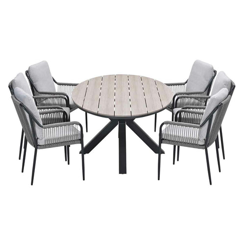 Garden Impressions tuinset Stevie - Tulli - taupe - 180x115 cm - 5-delig