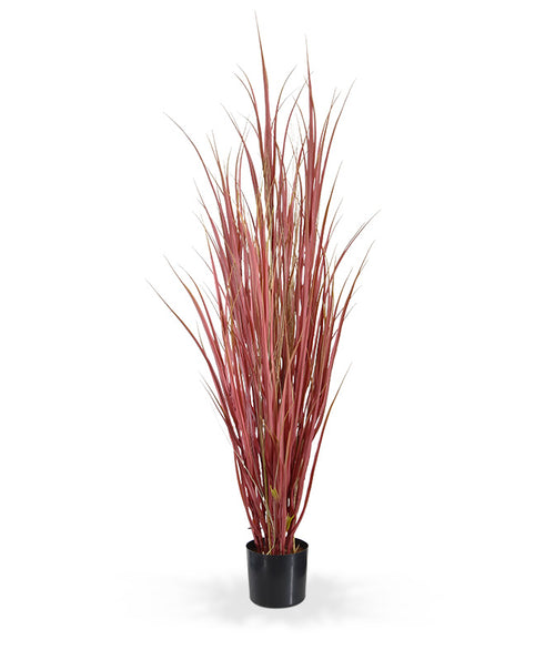 Maxifleur Kunst Rietgras plant deluxe 130cm - Burgundy