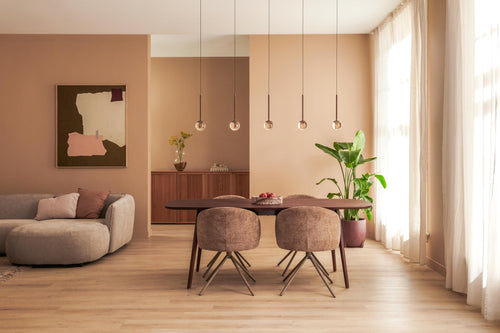 Lucide hanglamp CALINA - Geïntegreerde LED - Koffie
