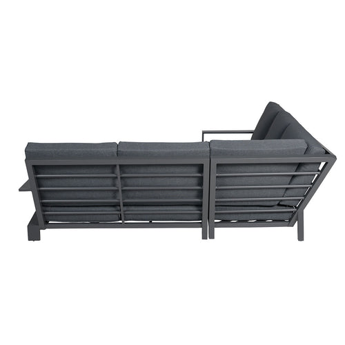 Garden Impressions loungeset Coba donker grijs - 5-delig - vtwonen shop