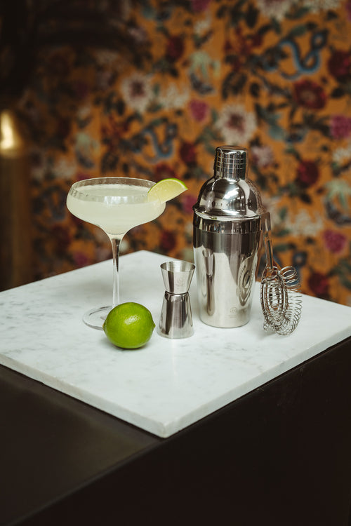 Leopold Vienna - Cocktail set Start 3-delig (cocktail shaker, jigger/pipet, zeef/strainer) cadeau giftset - vtwonen shop