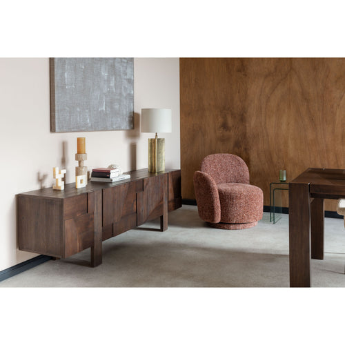 Dutchbone Bruneau Dressoir Walnoot - Bruin