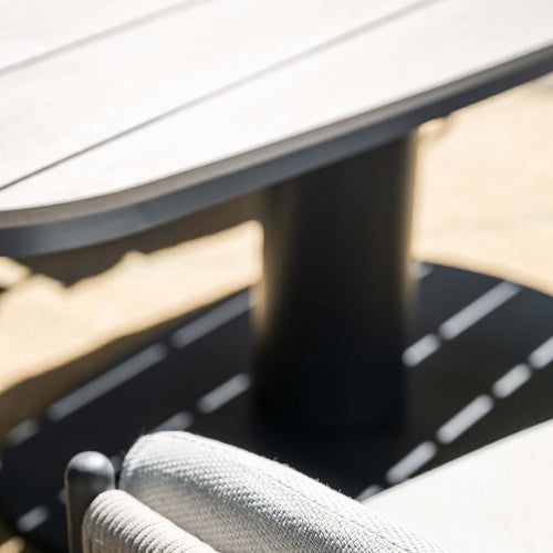Garden Impressions Tuintafel Leona 230x110xH72 cm - donker grijs