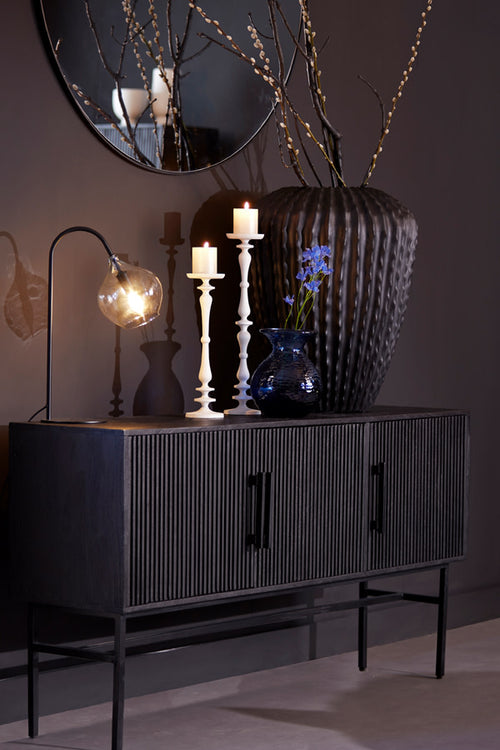 Light & Living kast Abage - zwart - 150x40x80 cm