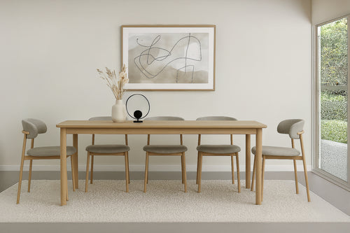 Livingfurn eetkamerstoel Micah - beige - set van 2 - 58x54.4x78 - vtwonen shop