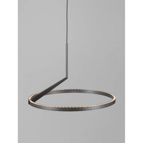 Nova Luce TILIA  Tilia Geïntegreerde LED Hanglamp Plafondlamp Mistig Nikkel Triac Dimbaar LED 31W 1829lm 2700-3000-4000K CCT