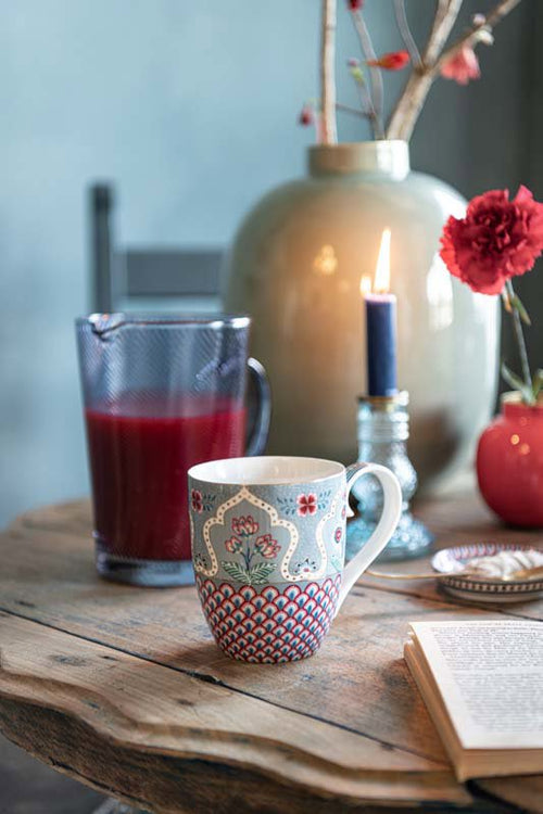 Pip Studio - Flower Festival Mokken - Servies set van 6 - 365ml