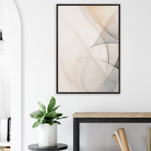 Artfulprints  Abstract - Fine lines   poster 50x70 cm