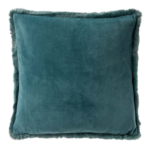 KUSSENSET - 4-delig - Soft Elegance - 45x45 cm - inclusief binnenkussens - groen