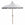 Garden Impressions stokparasol Aloha taupe - ecru Ø200 cm