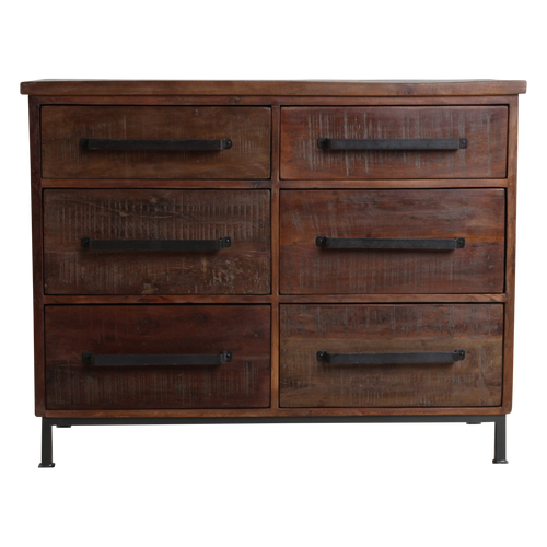 Raw Materials Factory dressoir - FSC-gerecycled hout - 116x46x90 cm - vtwonen shop