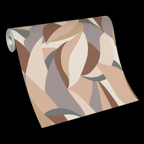 Erismann behang bladeren bruin - 53 cm x 10.05 m - 661530 - vtwonen shop