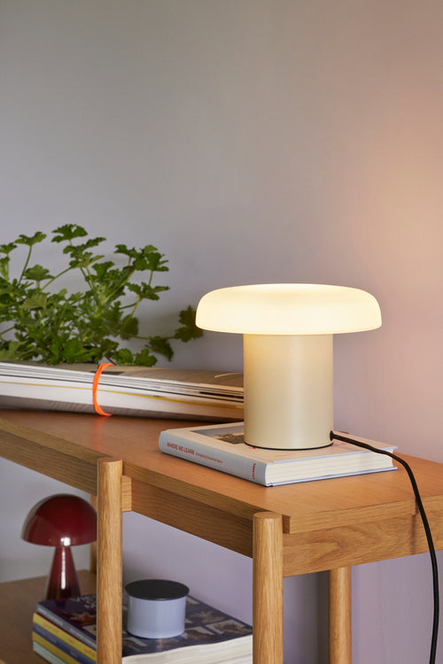 Hübsch tafellamp Ateliers - glas/ijzer - ø25xh20cm