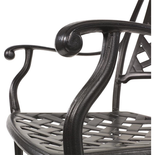 Lesli Living bistrostoel Westminster - grijs - 61x66x91cm - set van 4