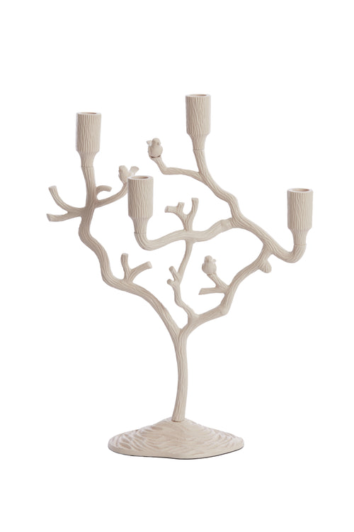 Light & Living kandelaar JARDIA - 35x14x47cm - wit - vtwonen shop
