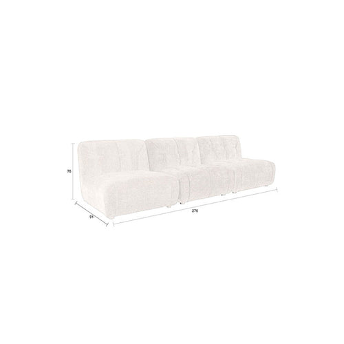 Dutchbone Giada Bank 3-zits Terra - vtwonen shop